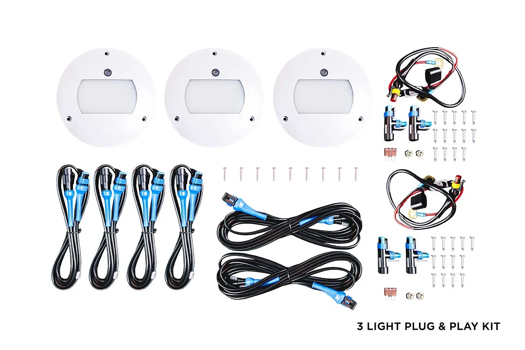 LK1-121-01 – LEGEND FLEET Interior Light, Motion Sensor Activated LED Ceiling Light White Single Wit - view 2